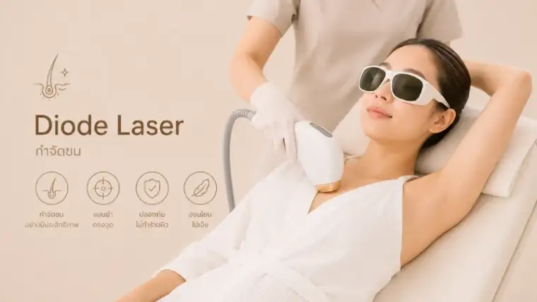 Diode Laser กำจัดขน