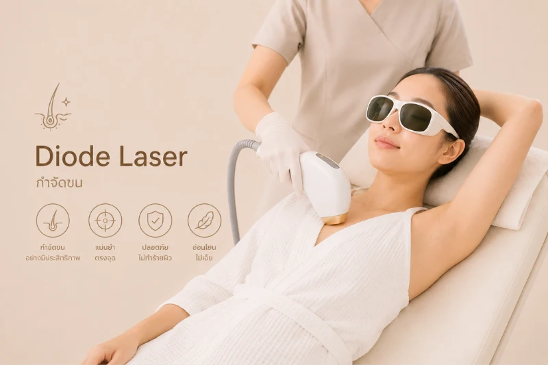 Diode Laser กำจัดขน