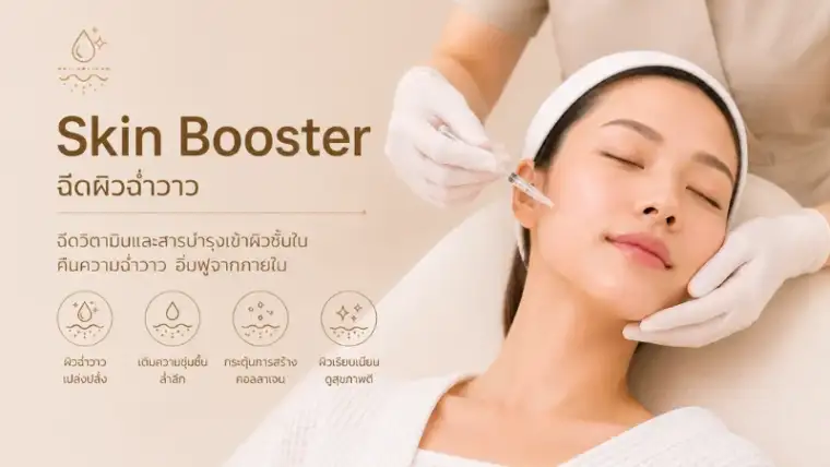 Skin Booster ฉีดผิวฉ่ำวาว
