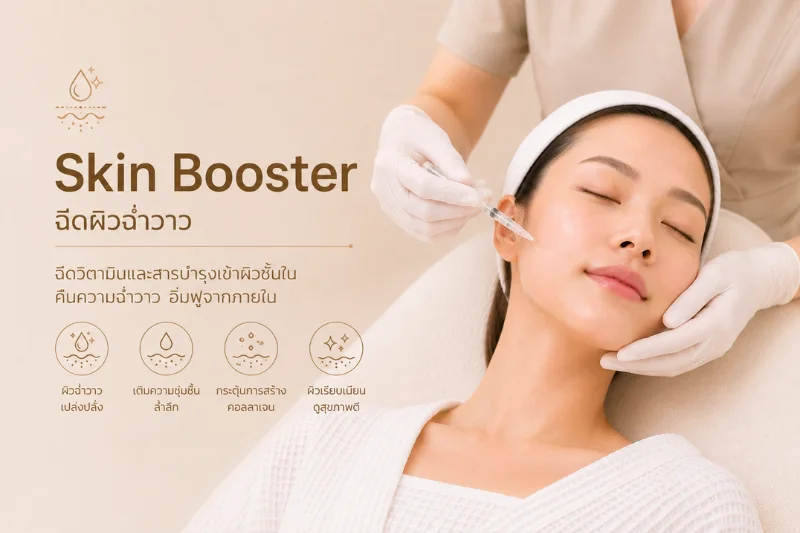 Skin Booster ฉีดผิวฉ่ำวาว
