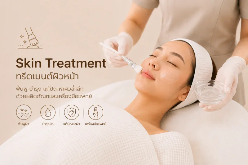 ทรีตเมนต์ผิวหน้า (Skin Treatment)