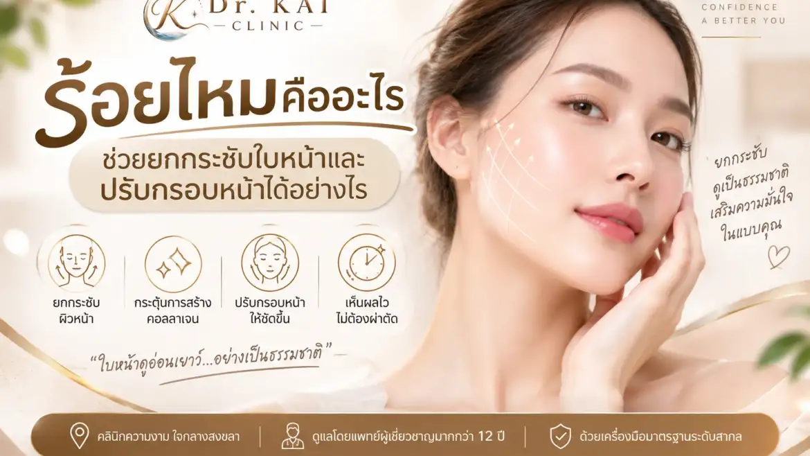 ร้อยไหมคืออะไร ช่วยยกกระชับใบหน้าและปรับกรอบหน้าได้อย่างไร